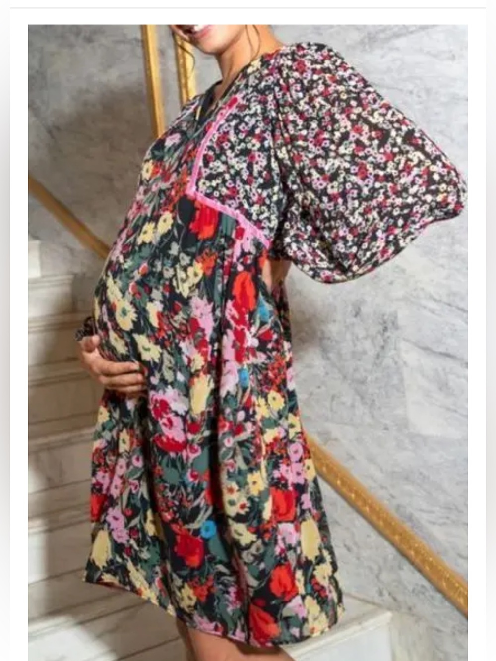 Seraphine boho maternity / nursing dress